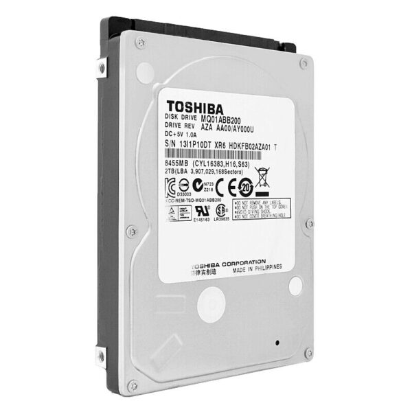 Dysk Toshiba 2TB MQ01ABB200 5,4K 8Mb Sata2 2,5''