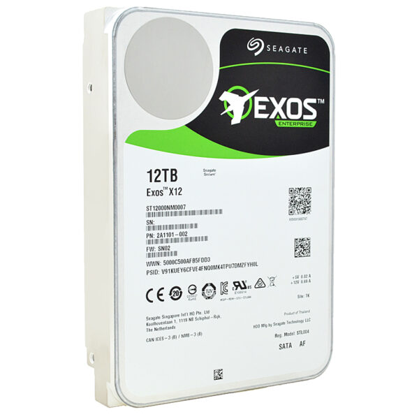 Seagate ST12000NM0007 12TB 7,2K 256Mb Sata3 3,5" - obrazek 2