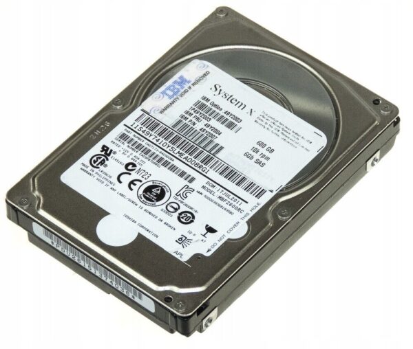 IBM 49Y2004 600GB 10K 6G SAS 2.5'' 49Y2007