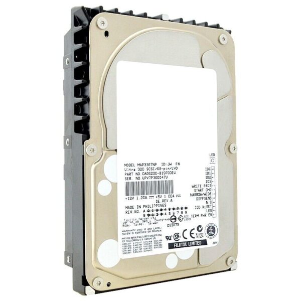 FUJITSU 36GB MAP3367NP 68-PIN 10k 3,5" - obrazek 2