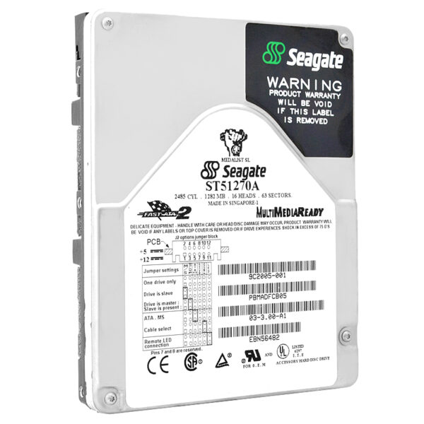 Seagate ST51270A 1282MB 5376RPM IDE ATA 3,5'' - obrazek 2