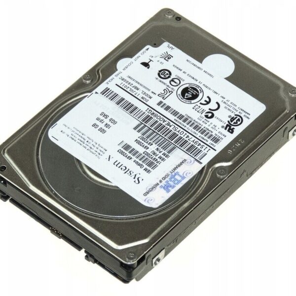 IBM 49Y2004 600GB 10K 6G SAS 2.5'' 49Y2007