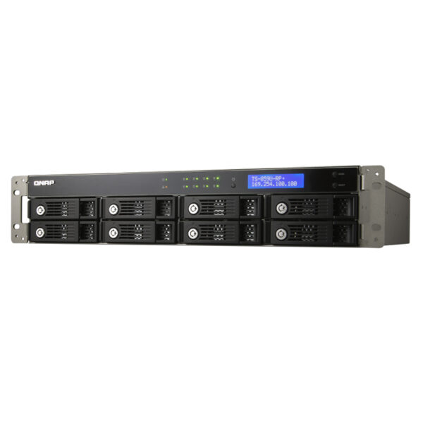 QNAP NAS TS-859U-RP+ Dual-core 1.8GHz 1GB RAM 8x Bay - obrazek 4