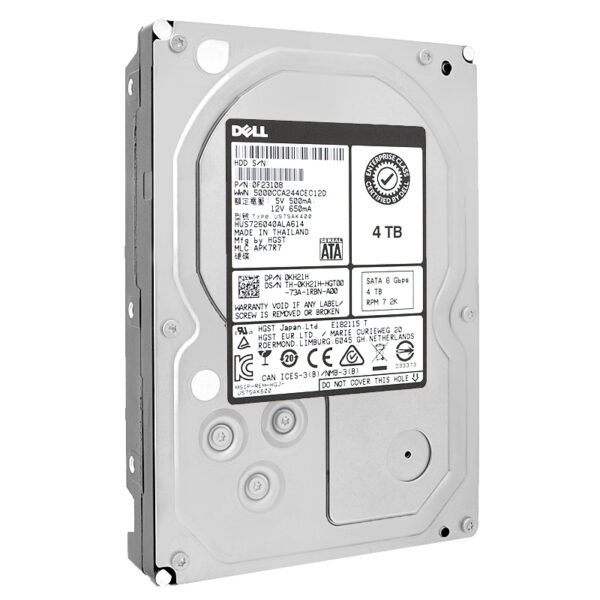 Dell 4TB HUS726040ALA614 128MB 7200 Rpm Sata III 3,5" 0KH21H - obrazek 2